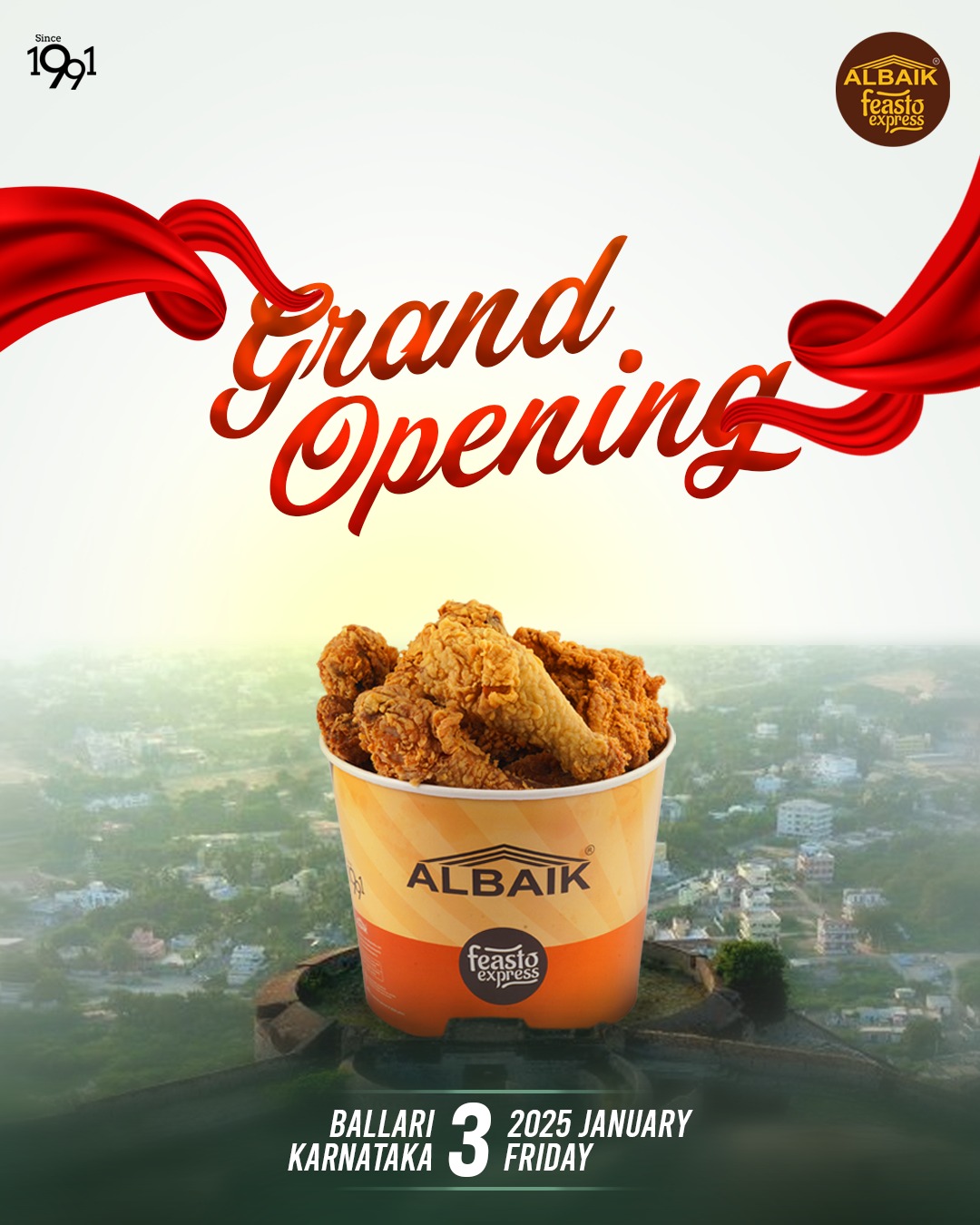 You are currently viewing Feasto Express Launches new outlet in Ballari, Karnataka